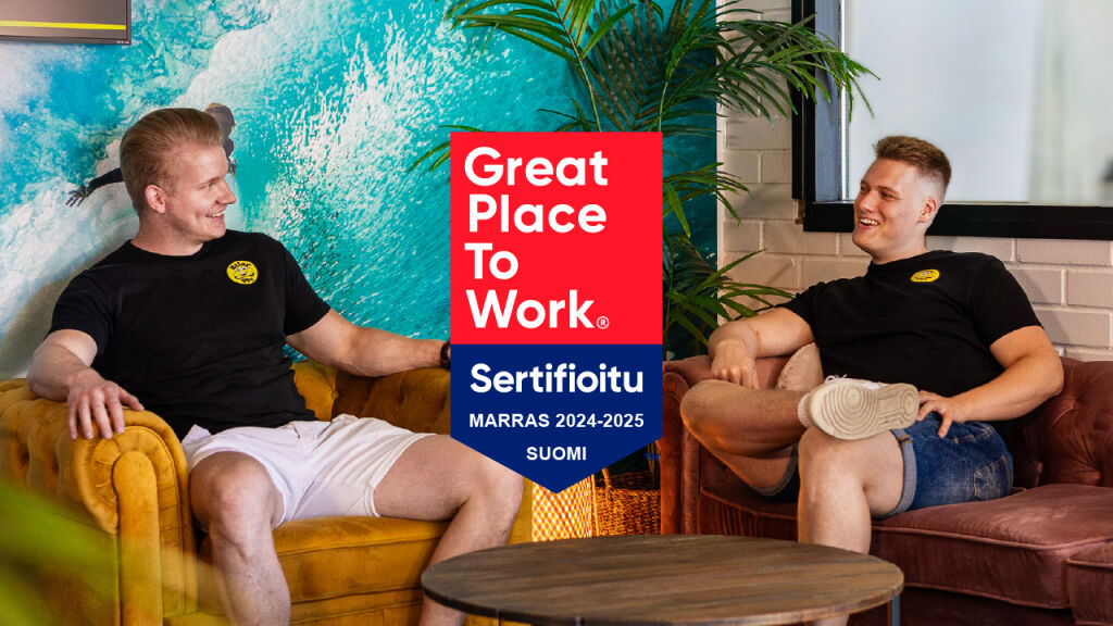 Great Place to Work -sertifiointi Bilarille loistavalla tuloksella!