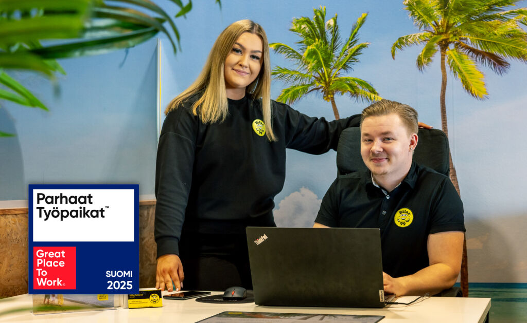 Olemme Suomen Paras Työpaikka käytettyjen henkilöautojen kaupassa!