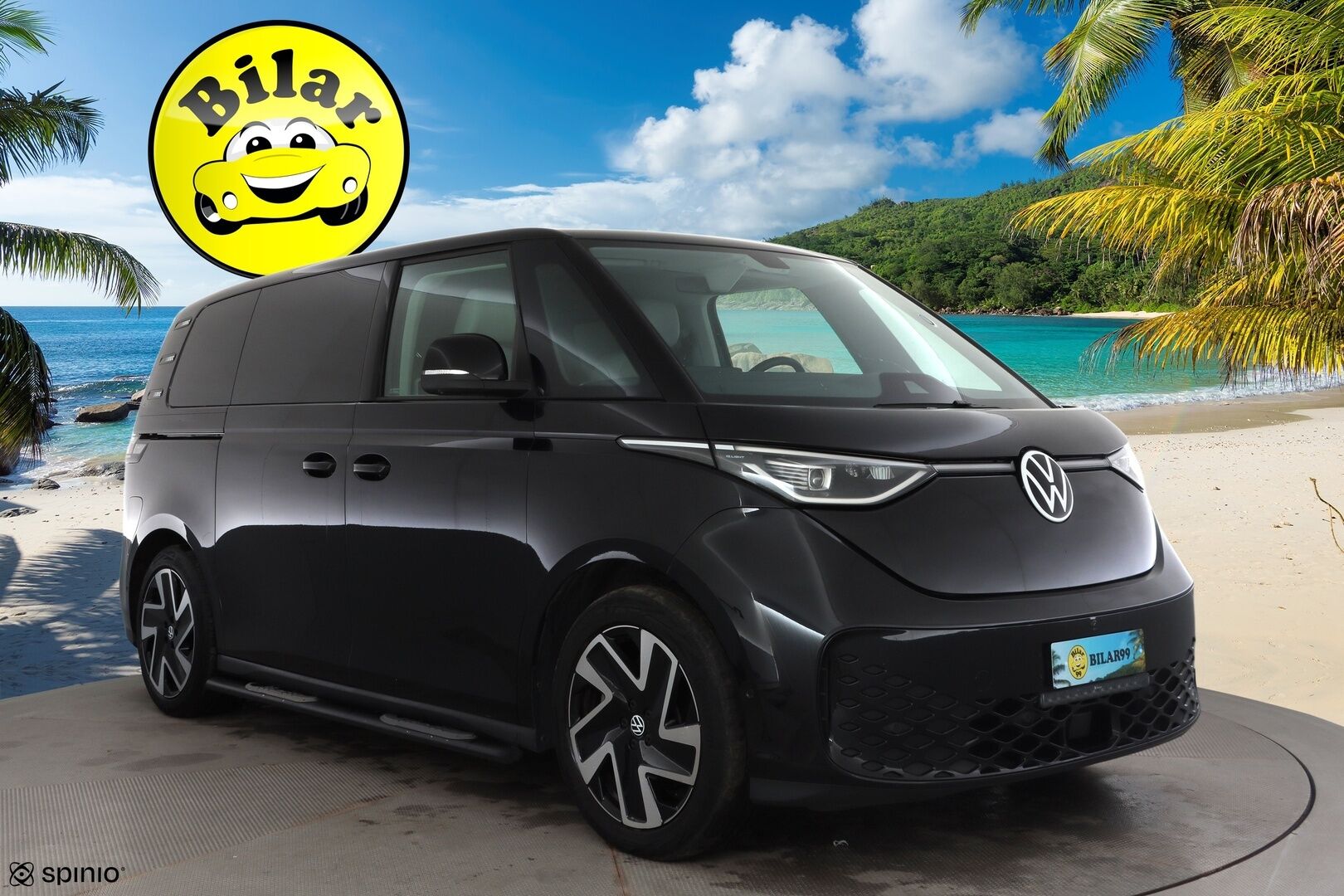 VOLKSWAGEN ID. BUZZ 2024 82kWh 150kW - | Koukku | ACC | Matrix-LED | 360 | Hierovat Sporttipenkit Muistilla | Navi | Kaistavahti | Keyless | Merkkihuollot |