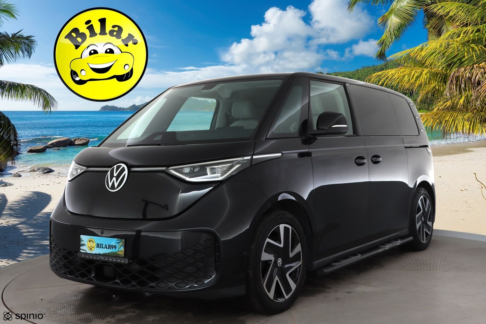 VOLKSWAGEN ID. BUZZ 2024 82kWh 150kW - | Koukku | ACC | Matrix-LED | 360 | Hierovat Sporttipenkit Muistilla | Navi | Kaistavahti | Keyless | Merkkihuollot |