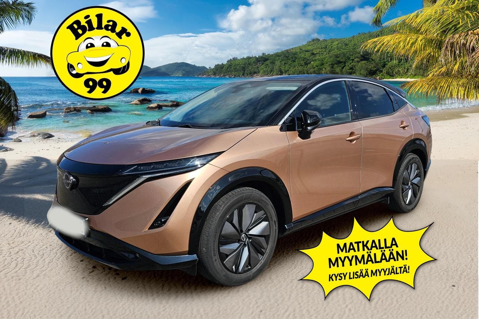 NISSAN ARIYA 2023 Basis / ACC / ILP / P.kamera - HULLUT AVAJAISHULINAT KORKOTARJOUS 3,29 %