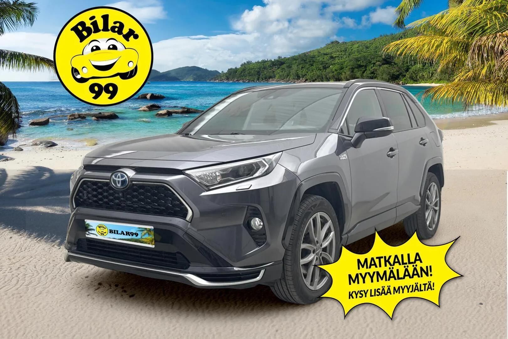 TOYOTA RAV4 PLUG-IN 2020 Hybrid 2,5 AWD-i Premium - | ACC | Ilmastoidut nahat | Koukku | HUD | 360° | Muistipenkki |