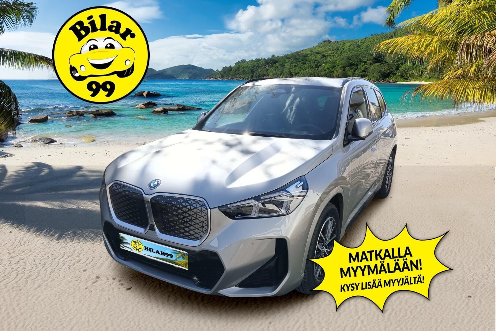 BMW IX1 2025 30 xDrive M Sport Fully Charged / ACC / 360°-kamera / Muistipenkki / Adapt.LED / HUD / Vetokoukku - HULLUT AVAJAISHULINAT KORKOTARJOUS 3,29 %
