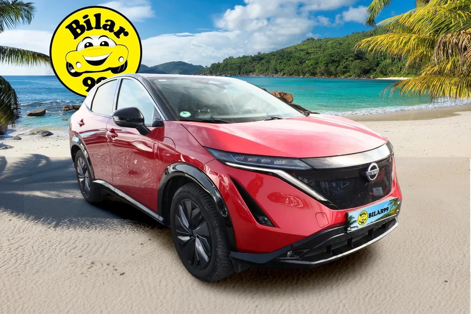 NISSAN ARIYA 2023 63kWh Advance 2WD 22kw charger - Ennakkomyynnissä! | ACC | 360 kamera | Sähköpenkki | Kaistavahti | 