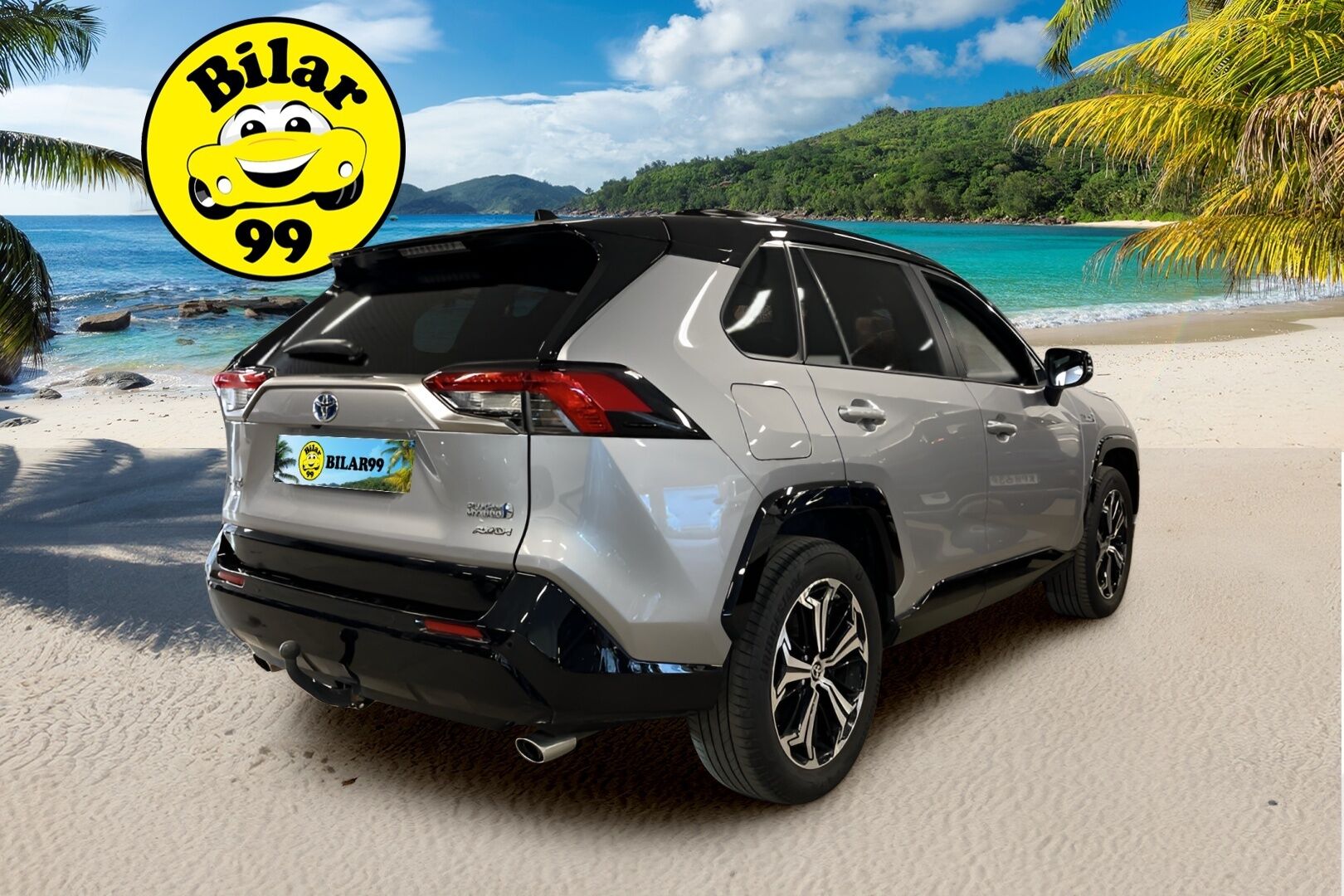 TOYOTA RAV4 PLUG-IN 2020 Hybrid 2,5 AWD-i Premium / BI-tone / Vetokoukku / Adapt.Vakkari / - 3,99 % KORKOTARJOUS TÄHÄN AUTOON - JBL / HUD / Navi / Nahkaverhoilu / Peruutuskamera / Lämmitettävä ohjauspyörä / TULOSSA //