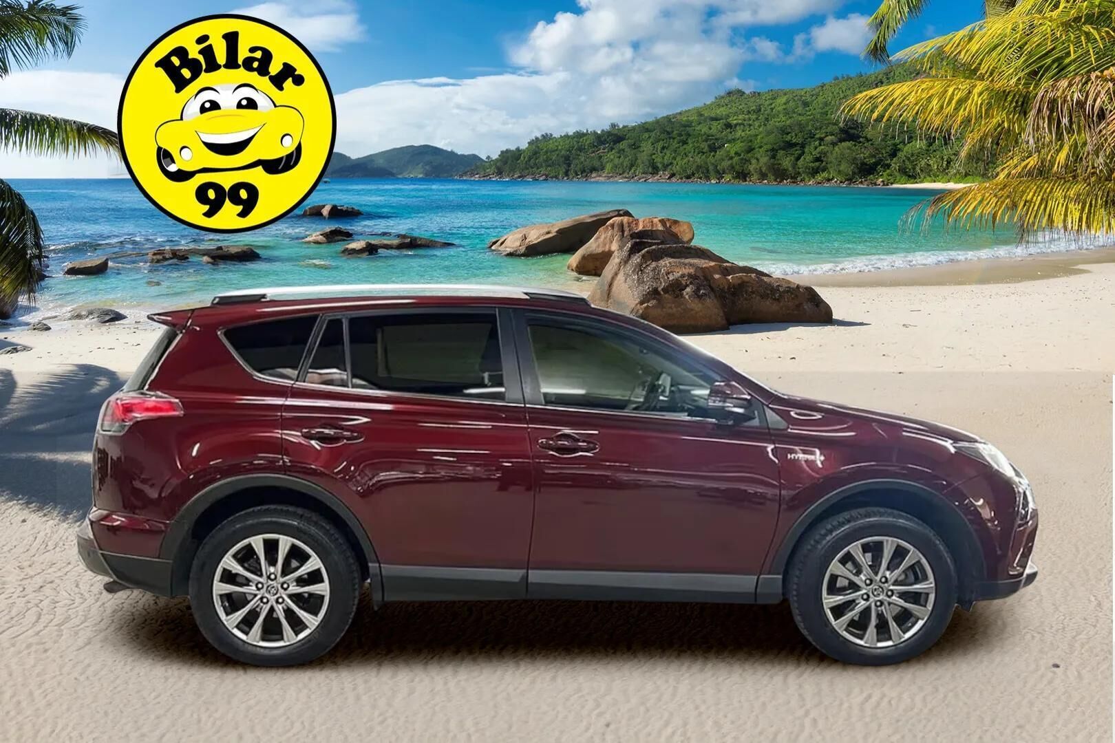 TOYOTA RAV4 2016 2,5 Hybrid AWD Premium ** Adapt.vakkari / Nahat / Blis / Navi / P-Kamera ** - Vetokoukku / Sähkökontti / 2x vanteet - HULLUT AVAJAISHULINAT KORKOTARJOUS 3,29 %