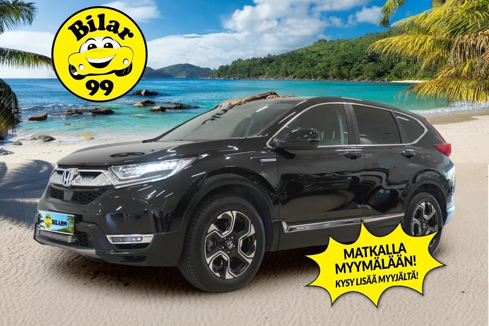 HONDA CR-V 2019 Hybrid Elegance AWD AT ** Adapt.vakkari / P-Kamera / Vetokoukku / Navi / Merkkihuollettu **