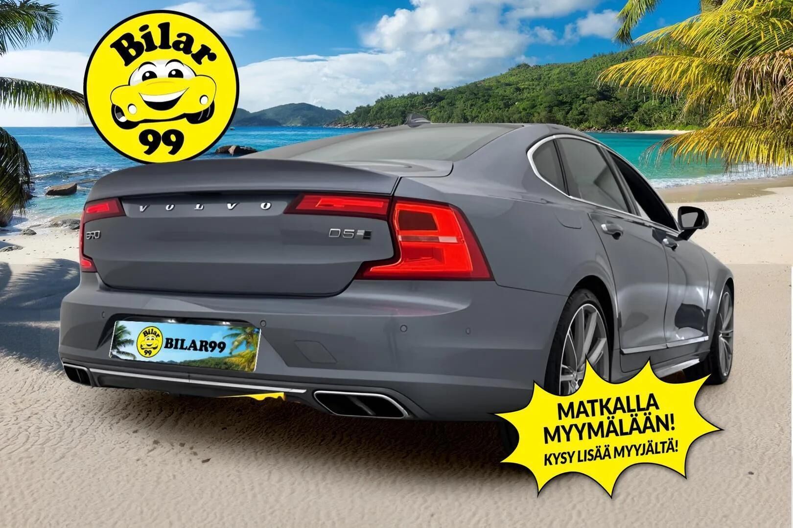 Volvo S90 2017 D5 AWD Inscription aut. ** B&W / HUD / Kattoluukku / Styling kit / 360° Kamera ** - Webasto / Adapt.vakkari / VOC / Blis / Muistinahat 