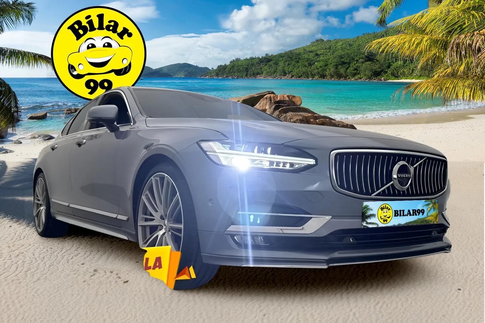 Volvo S90 2017 D5 AWD Inscription aut. ** B&W / HUD / Kattoluukku / Styling kit / 360° Kamera ** - Webasto / Adapt.vakkari / VOC / Blis / Muistinahat 