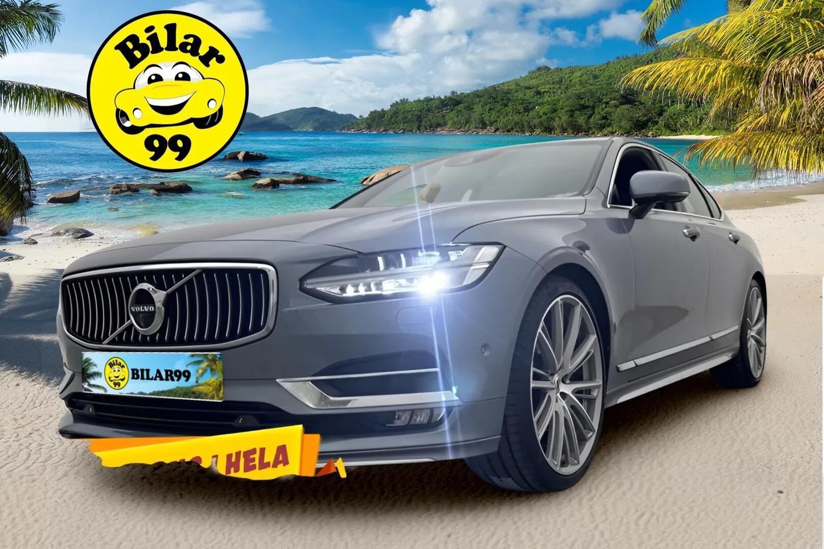 Volvo S90 2017 D5 AWD Inscription aut. ** B&W / HUD / Kattoluukku / Styling kit / 360° Kamera ** - Webasto / Adapt.vakkari / VOC / Blis / Muistinahat 