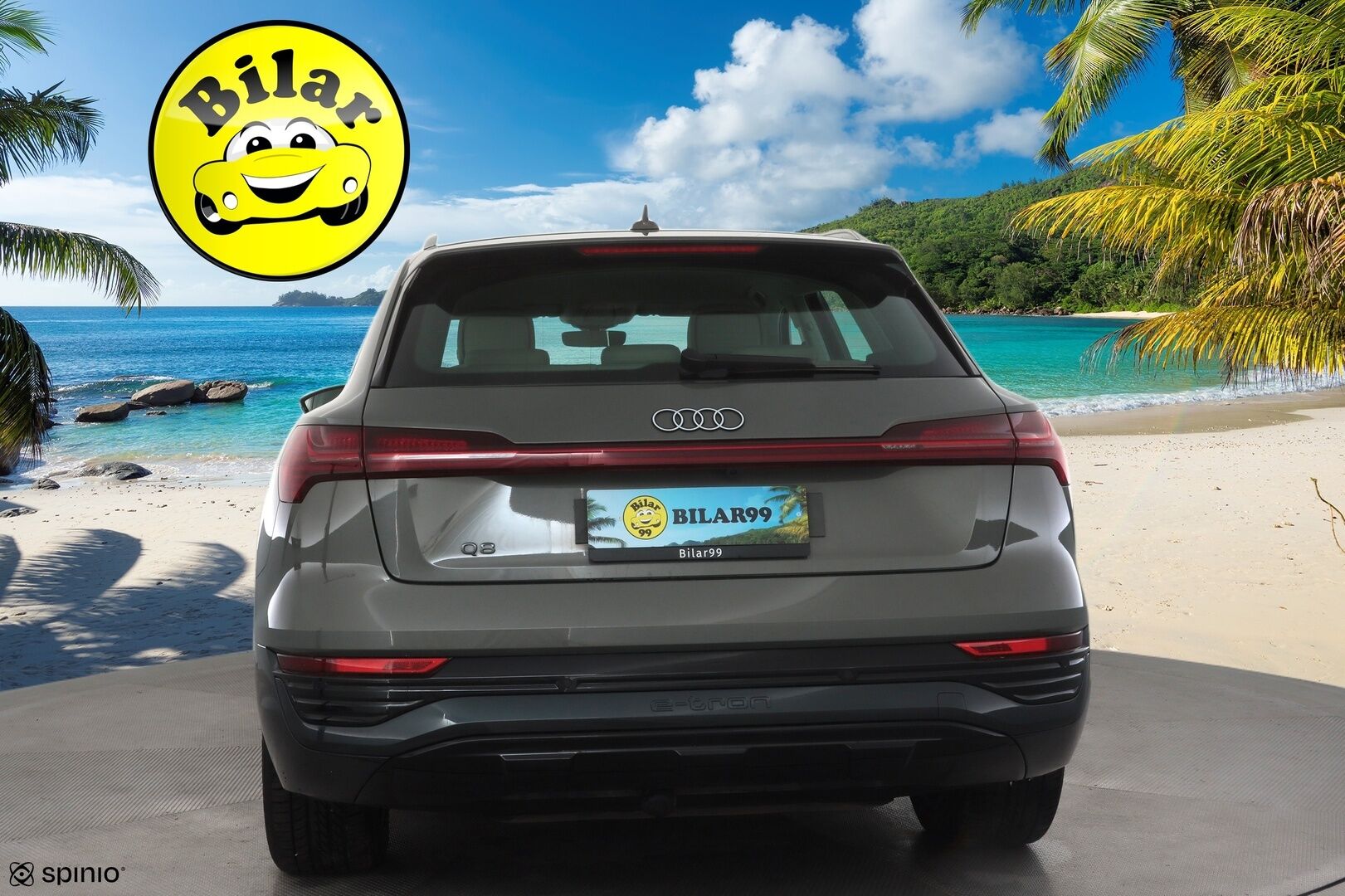 AUDI Q8 E-TRON 2024 55 - | ACC | Lisälämmitin | Koukku | Ilma-alusta | Matrix LED | Muistipenkki | P.Kamera | Nahat | Apple&Android | Merkkihuollettu |