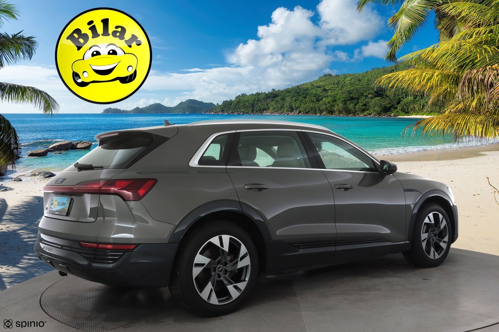 AUDI Q8 E-TRON 2024 55 - | ACC | Lisälämmitin | Koukku | Ilma-alusta | Matrix LED | Muistipenkki | P.Kamera | Nahat | Apple&Android | Merkkihuollettu |