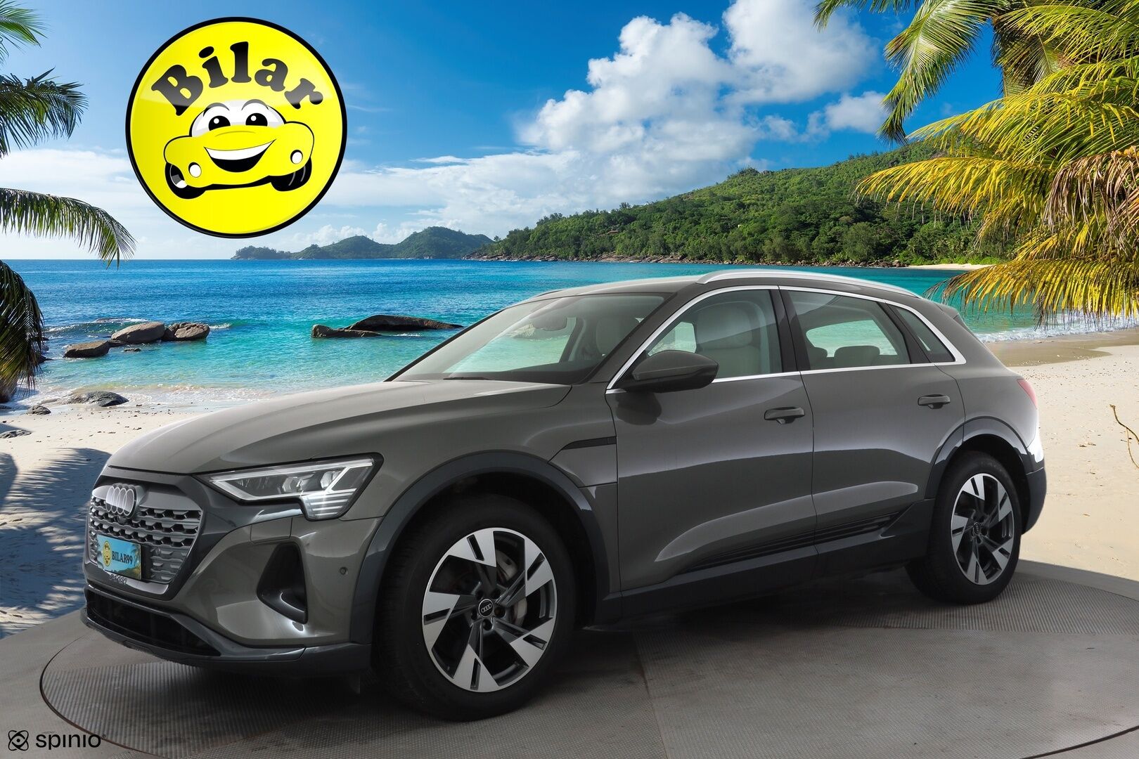 AUDI Q8 E-TRON 2024 55 - | ACC | Lisälämmitin | Koukku | Ilma-alusta | Matrix LED | Muistipenkki | P.Kamera | Nahat | Apple&Android | Merkkihuollettu |