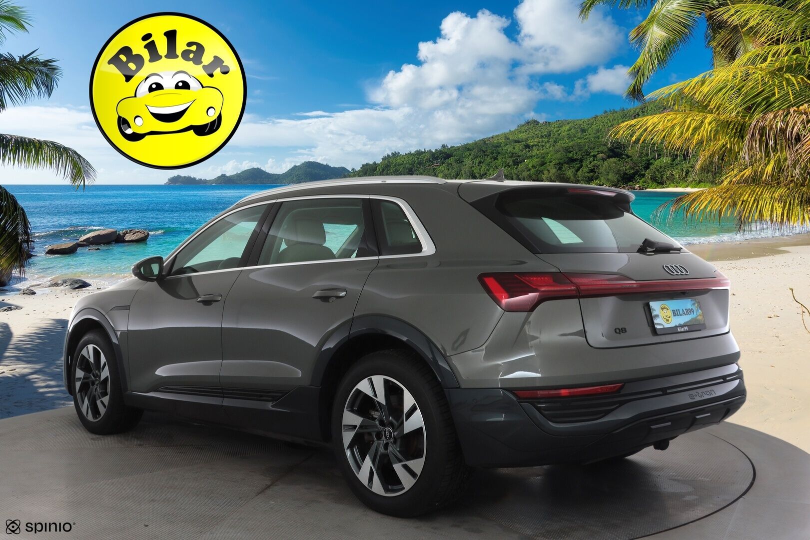 AUDI Q8 E-TRON 2024 55 - | ACC | Lisälämmitin | Koukku | Ilma-alusta | Matrix LED | Muistipenkki | P.Kamera | Nahat | Apple&Android | Merkkihuollettu |