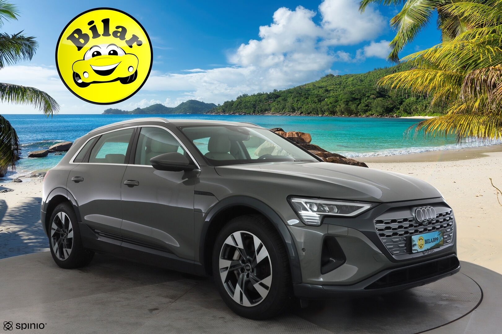 AUDI Q8 E-TRON 2024 55 - | ACC | Lisälämmitin | Koukku | Ilma-alusta | Matrix LED | Muistipenkki | P.Kamera | Nahat | Apple&Android | Merkkihuollettu |