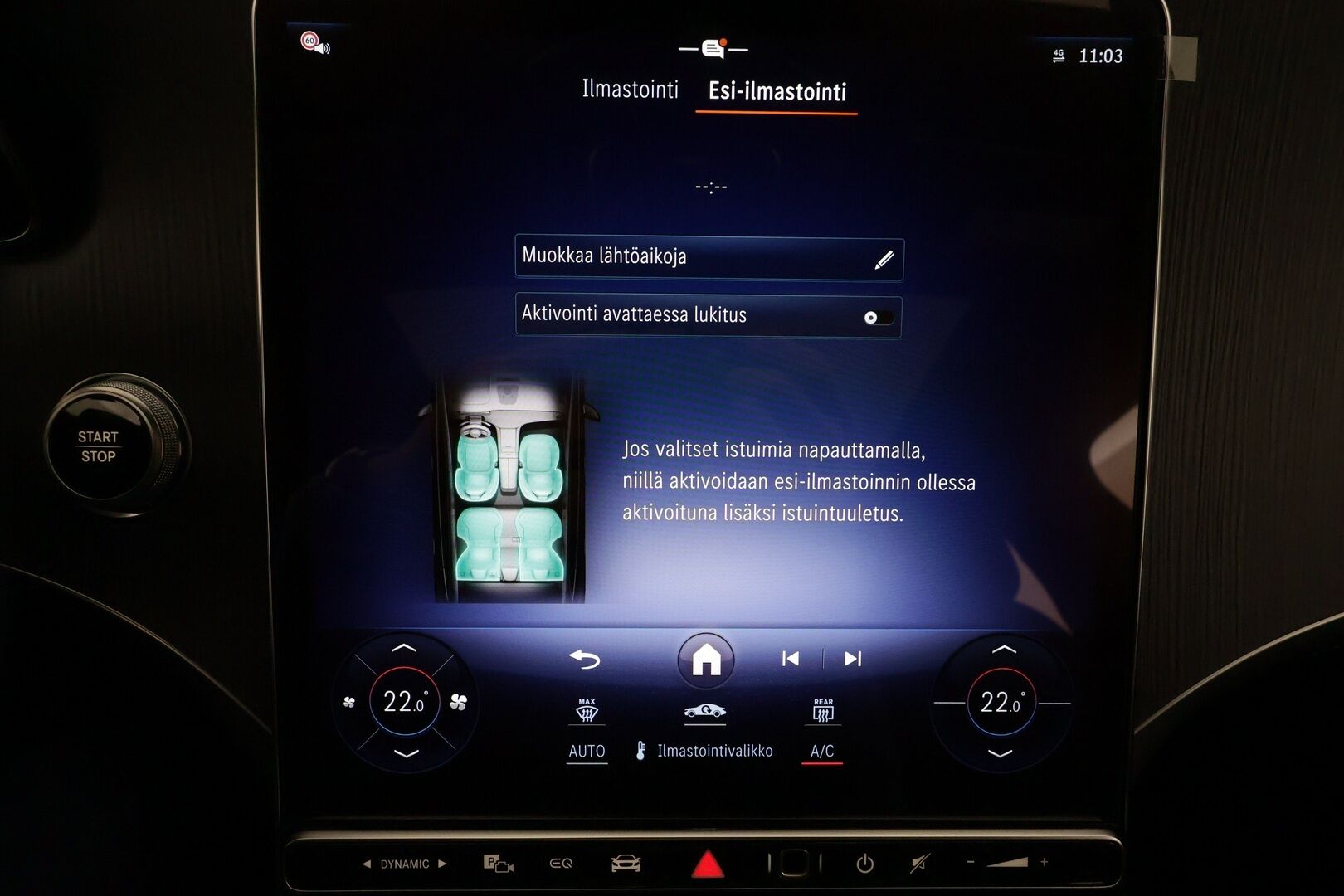 MERCEDES-BENZ EQE SUV 2023 350 4Matic * Distronic+ / Digital Light / 360° / Burmester / Muistipenkit / Panorama / Navi / KeylessGo / Koukku / ILP * - Kahdet renkaat aluvanteilla 