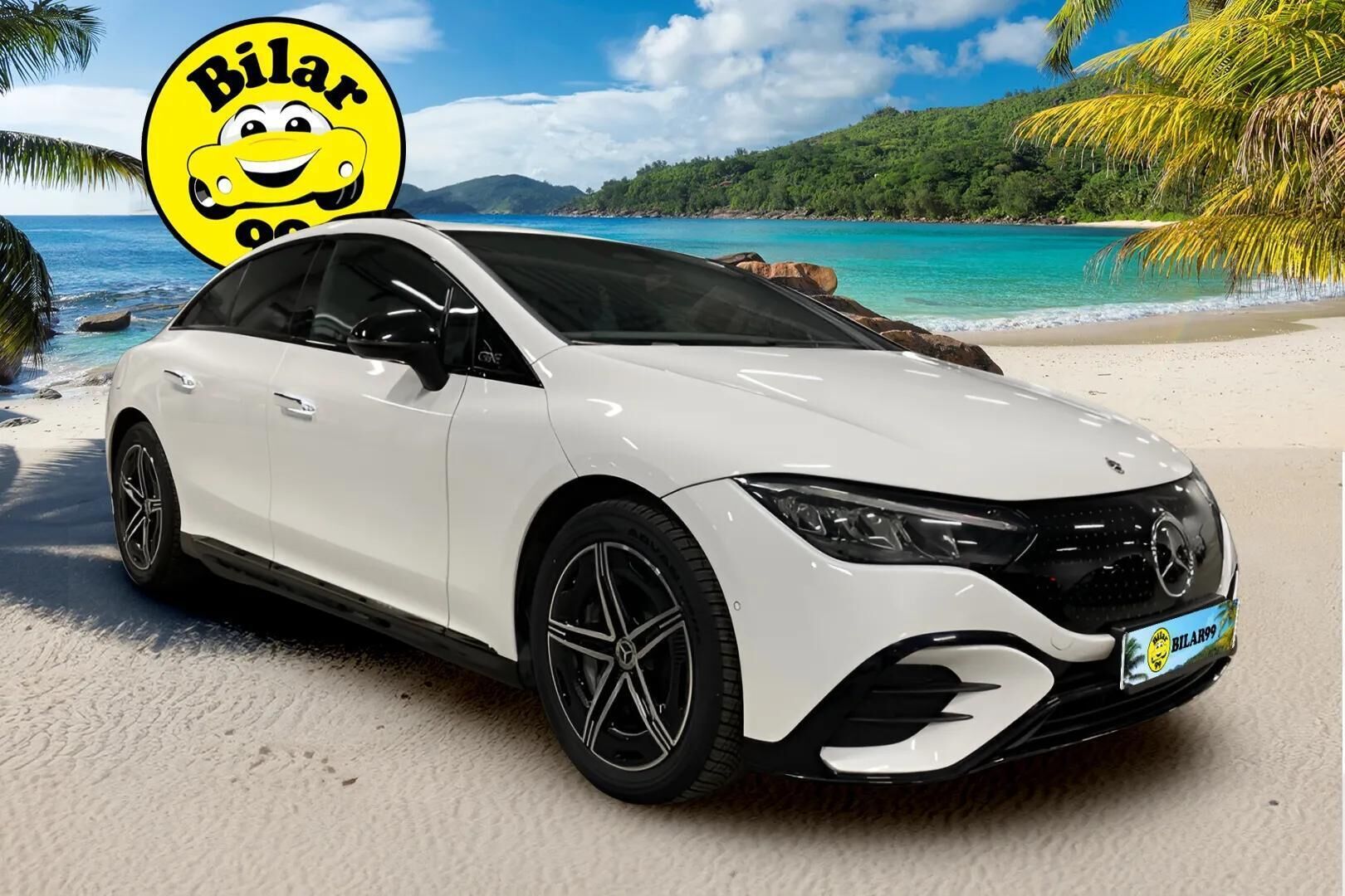 MERCEDES-BENZ EQE 2022 350+ AMG * Koukku / Distronic / Burmester / P.Kamera / Comfort-penkit Muistilla / LED / Navi / Kaistavahti / Keyless * - Akku kuntotarkastettu