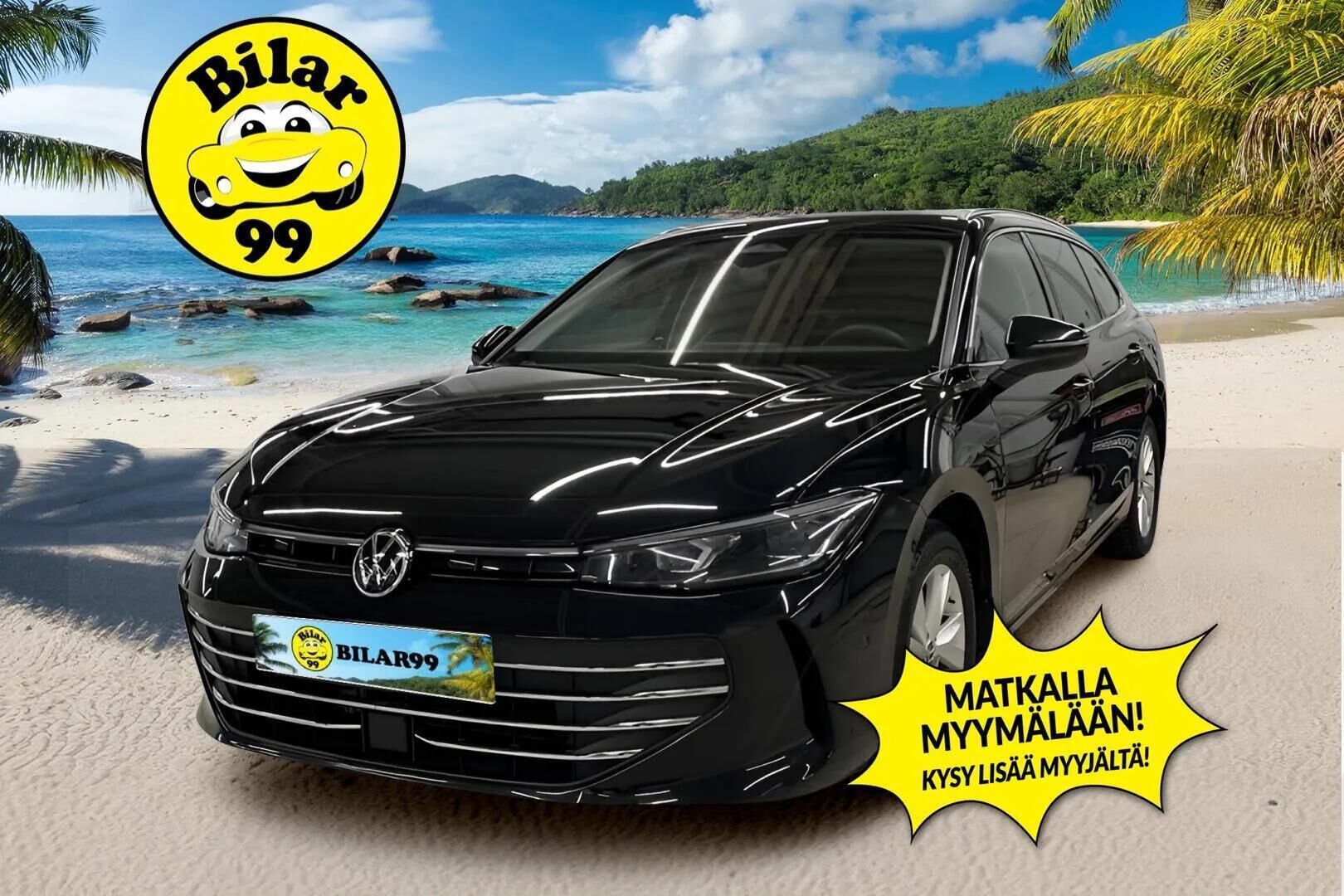 VOLKSWAGEN PASSAT 2024 Variant Business 1,5 eTSI 110 kW DSG ** Webasto / Hieronta / ACC / LED ** - Vetokoukku / Kamera / 2x vanteet