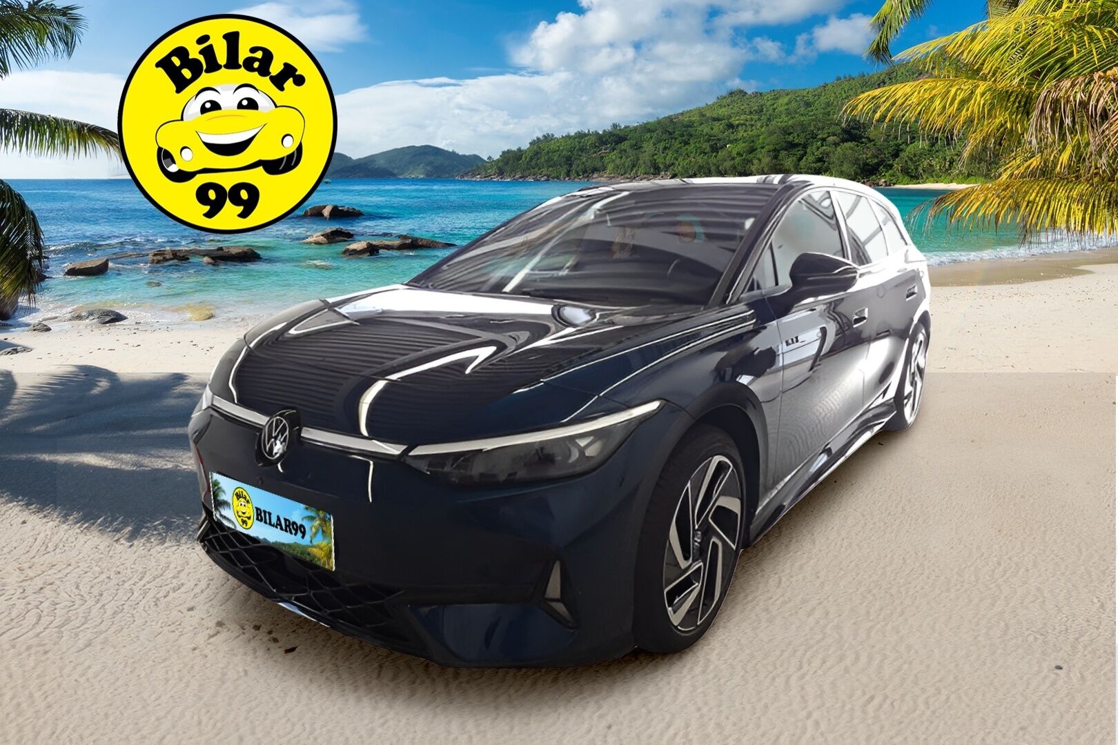 VOLKSWAGEN ID.7 2026 Tourer 4Motion 250kW - | ACC | Akuston Esilämmitys | ILP | Koukku | Matrix-LED | 360-Kamera | Puolinahat | Keyless | Apple&Android | Merkkihuollettu | Kahdet renkaat |
