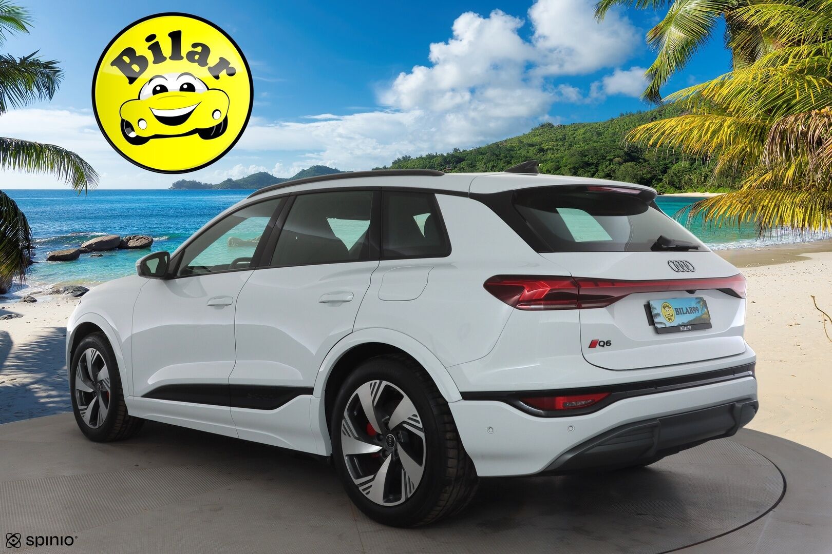 Audi Q6 e-tron 2024 quattro LE S line - ILP | Vetokoukku | ACC | Matrix LED | Akuston esilämmitys | Nahkasisusta | Sporttipenkit Muistilla | Merkkihuollot | 360-Kamera | Supervarusteet!