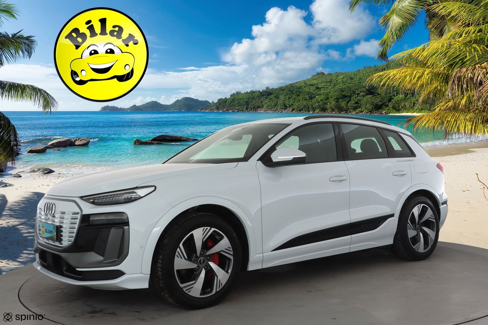 Audi Q6 e-tron 2024 quattro LE S line - ILP | Vetokoukku | ACC | Matrix LED | Akuston esilämmitys | Nahkasisusta | Sporttipenkit Muistilla | Merkkihuollot | 360-Kamera | Supervarusteet!