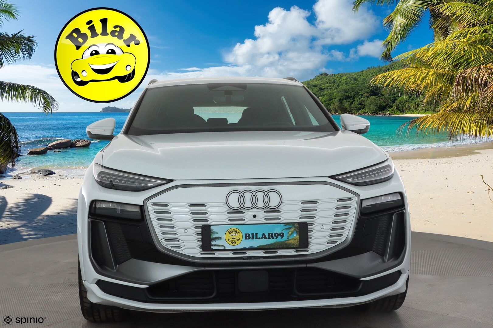 Audi Q6 e-tron 2024 quattro LE S line - ILP | Vetokoukku | ACC | Matrix LED | Akuston esilämmitys | Nahkasisusta | Sporttipenkit Muistilla | Merkkihuollot | 360-Kamera | Supervarusteet!