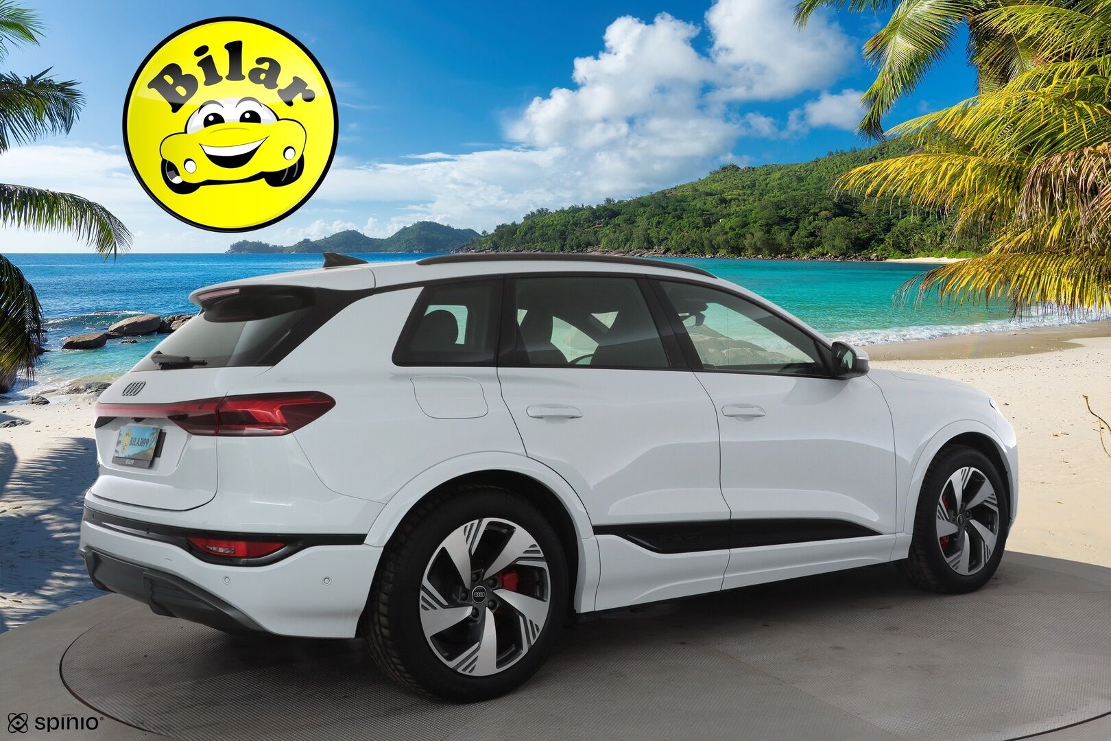 Audi Q6 e-tron 2024 quattro LE S line - ILP | Vetokoukku | ACC | Matrix LED | Akuston esilämmitys | Nahkasisusta | Sporttipenkit Muistilla | Merkkihuollot | 360-Kamera | Supervarusteet!