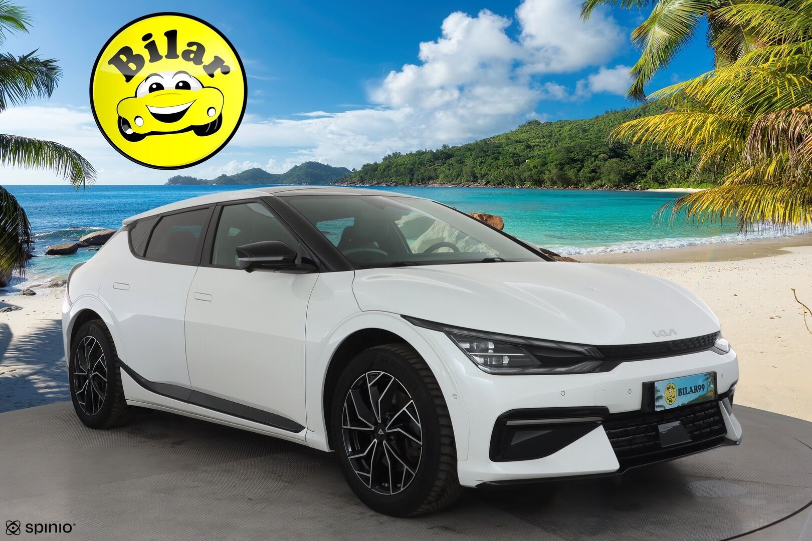 KIA EV6 2022 GT-Line RWD 77 kWh 229 hv - | Koukku | ILP | Lasikattoluukku | ACC | 360 | Meridian | Relaxation-Muistipenkki | HUD | Navi | Kaistavahti | Katveavustin | Keyless | Merkkihuollot | 