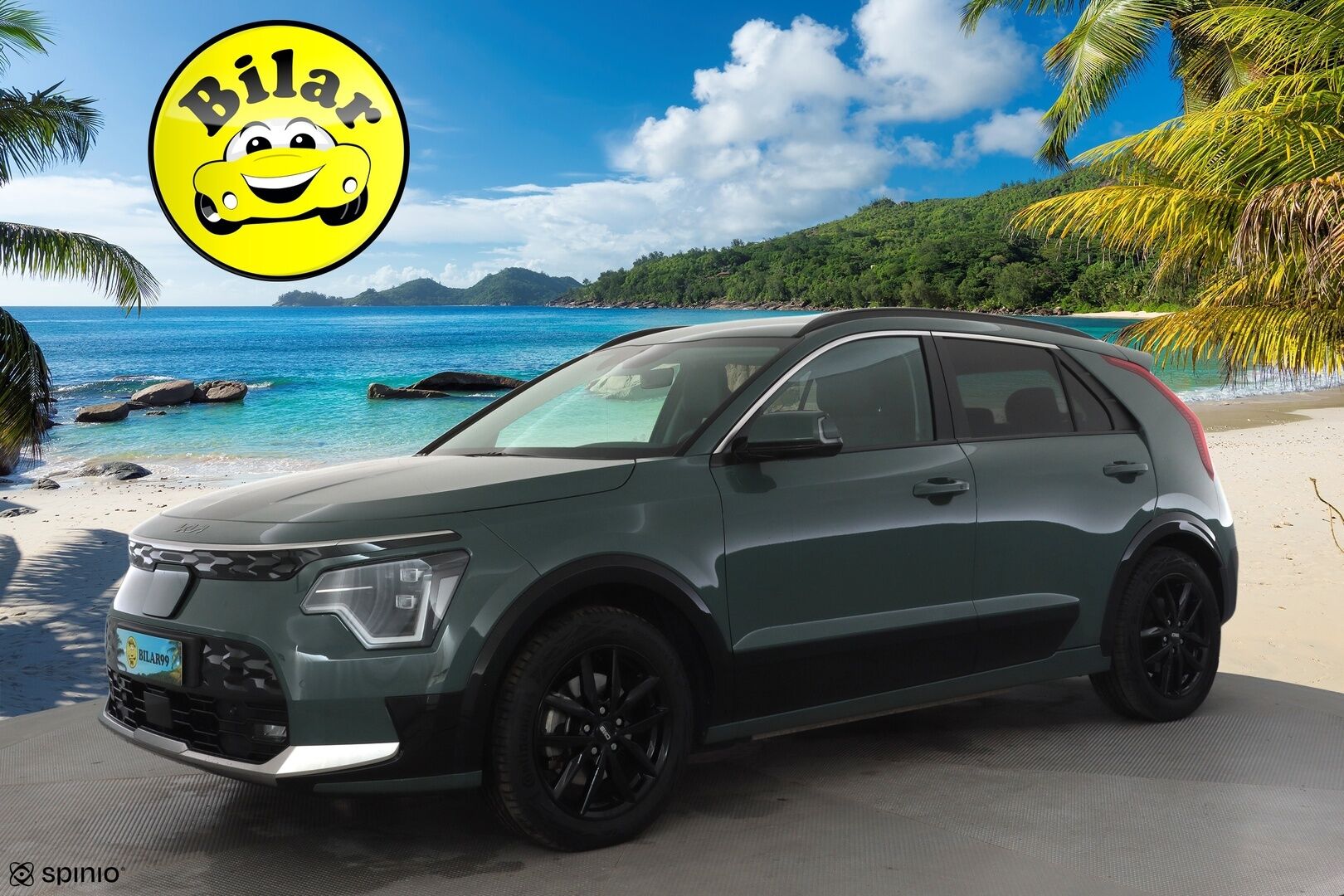 Kia Niro 2023 EX 64,8 kWh 204 hv - | ACC | ILP | Koukku | Puolinahat | Sähköpenkki | LED | HDA | BSM | P.kamera | Keyless | Lämm. ratti | Merkkihuollot | 2x renkaat aluin | 