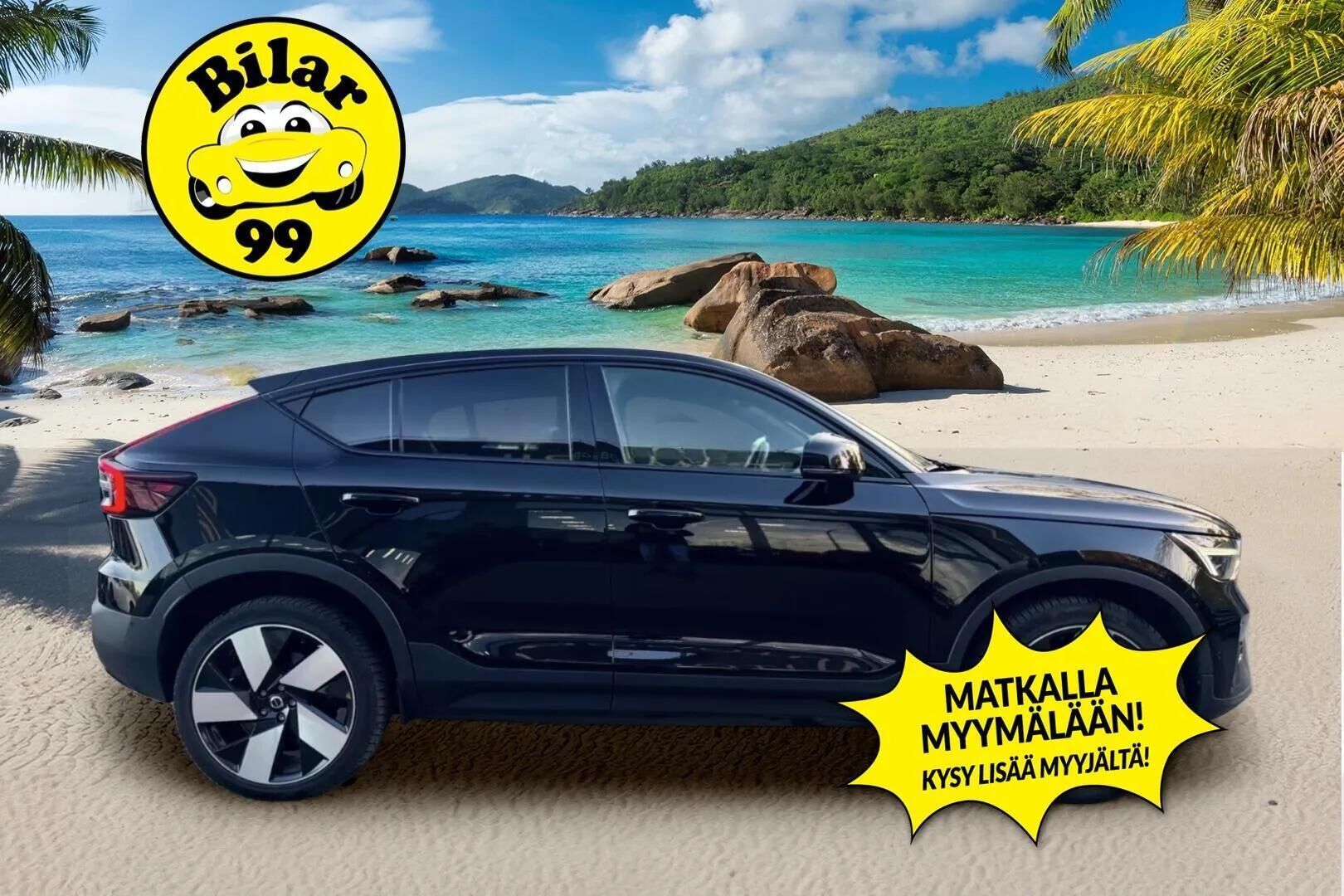 Volvo C40 2022 Recharge Twin ** Harman&Kardon / Panorama / 360 / Muistipenkki / Lämpöpumppu ** - Adapt.vakkari / LED / Navi - HULLUT JOULUT KORKOTARJOUS 2,49% 