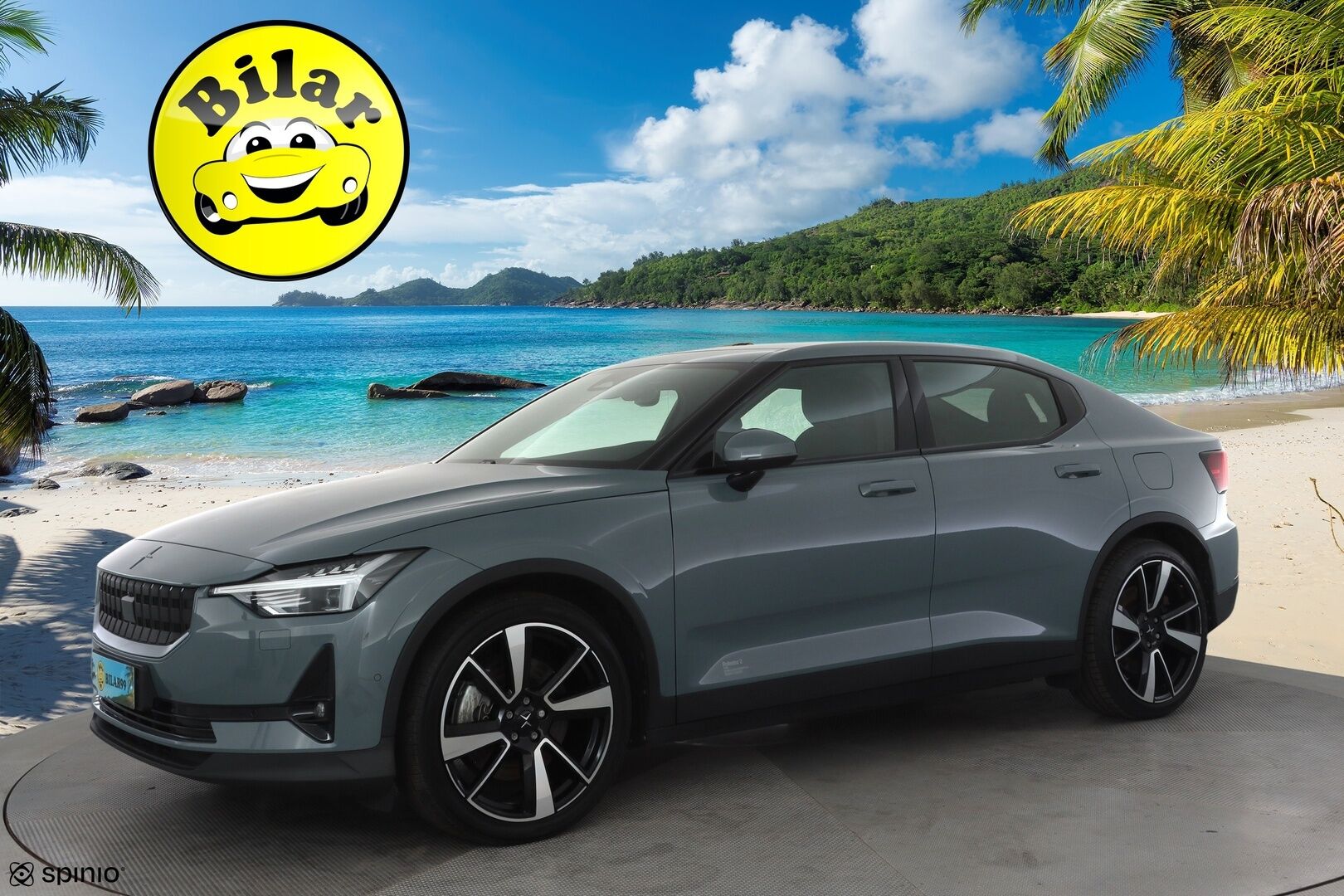 POLESTAR 2 2021 Long Range Dual Motor - | ACC | 360° | Pixel-LED | Harman/Kardon | Lasikatto | Muistipenkki | Sporttipenkit sähköllä | BLIS | Pilot Assist | 2x polestar alut | Merkkihuollettu |