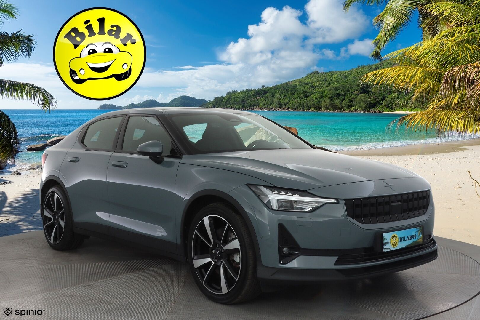 POLESTAR 2 2021 Long Range Dual Motor - | ACC | 360° | Pixel-LED | Harman/Kardon | Lasikatto | Muistipenkki | Sporttipenkit sähköllä | BLIS | Pilot Assist | 2x polestar alut | Merkkihuollettu |