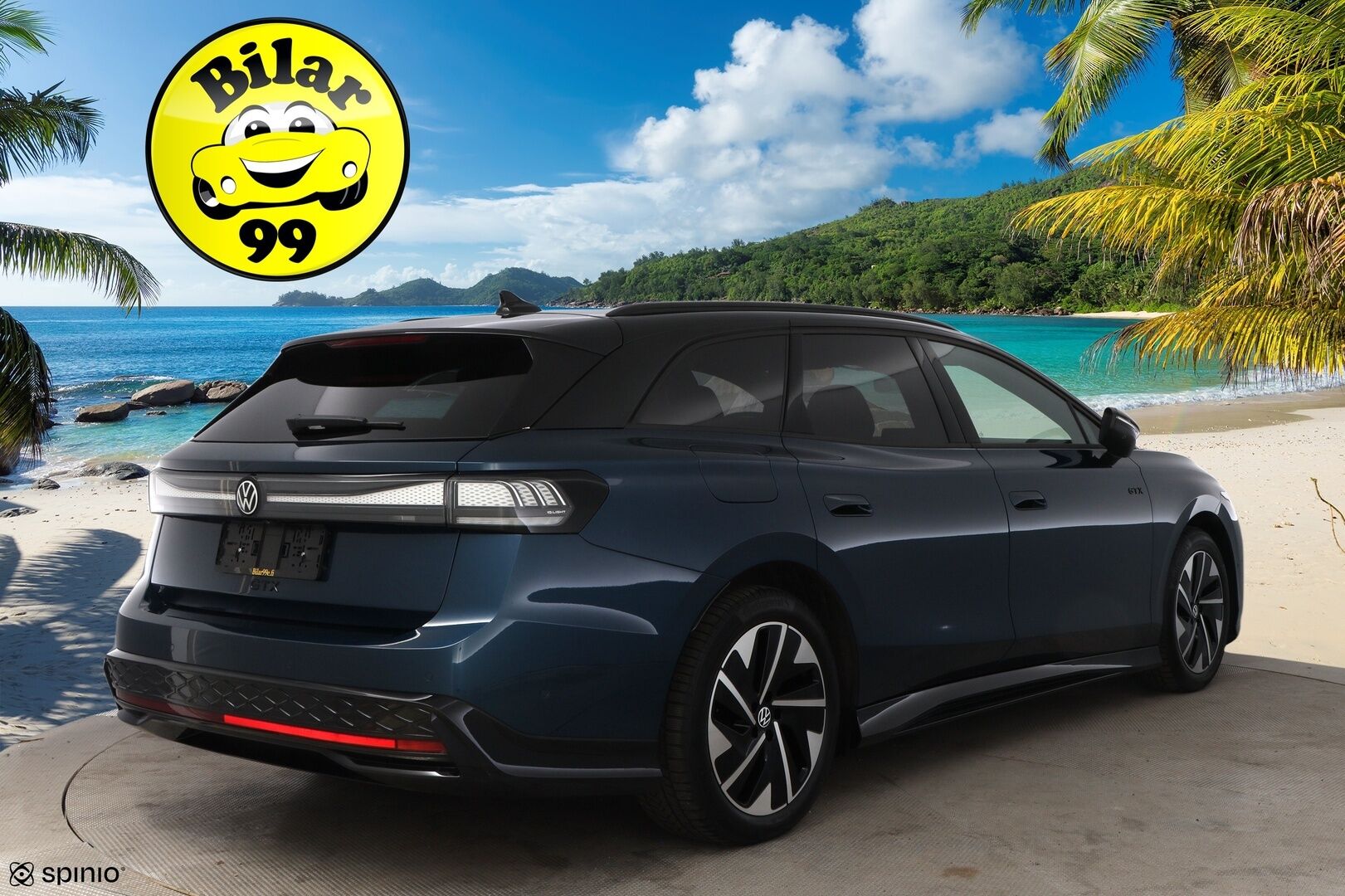 VOLKSWAGEN ID.7 2025 Tourer GTX 4Motion electric 250 kW *ALV* - 2,99 % KORKOTARJOUS TÄHÄN AUTOON - Lämpöpumppu / HUD / Harman&Kardon / Adapt.Vakkari / Vetokoukku / Ilmastoidut & Hierovat Etuistuimet / 360-Kamera / Lasikatto / IQ Matrix Led / Upea!