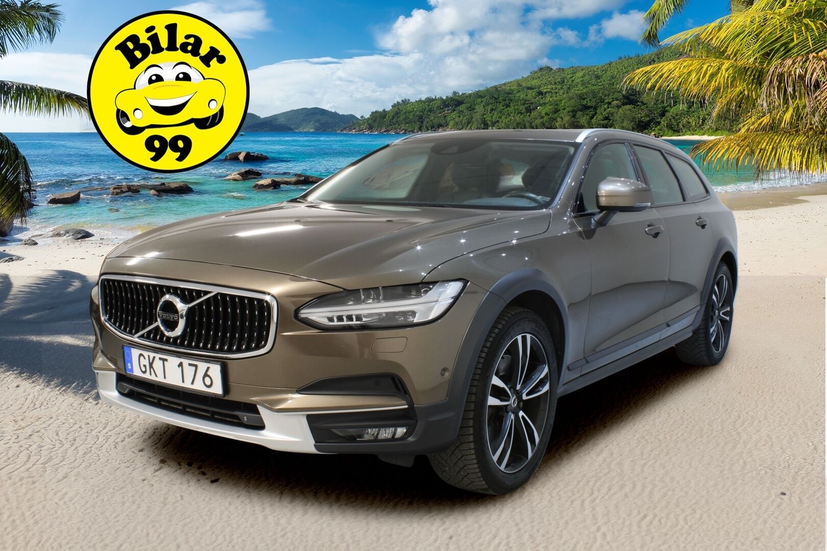Volvo V90 CROSS COUNTRY 2017 D5 AWD Inscription Pro ** Panorama / HUD / P-Kamera / Sporttinahat / TULOSSA ** - 3,99 % KORKOTARJOUS TÄHÄN AUTOON - Adapt.vakkari / Webasto / Koukku