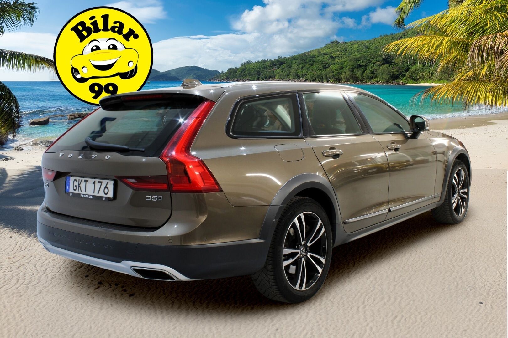 Volvo V90 CROSS COUNTRY 2017 D5 AWD Inscription Pro ** Panorama / HUD / P-Kamera / Sporttinahat / TULOSSA ** - 3,99 % KORKOTARJOUS TÄHÄN AUTOON - Adapt.vakkari / Webasto / Koukku