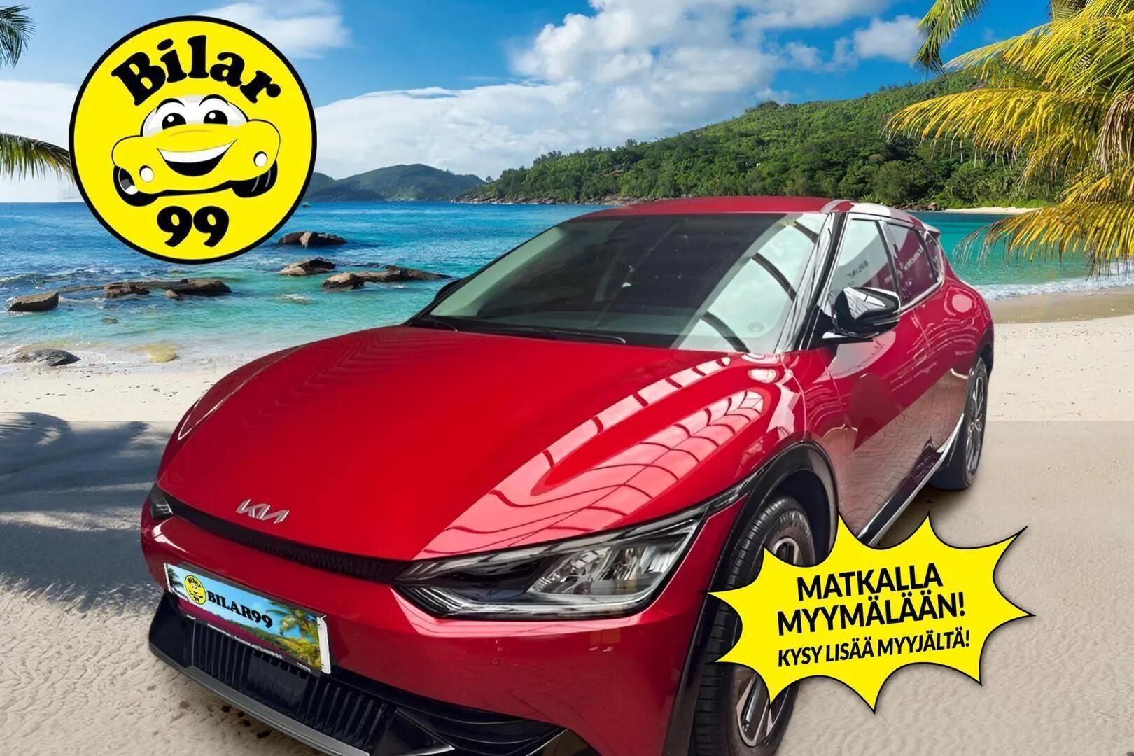 KIA EV6 2023 RWD 77kWh 229hv - Ennakkomyynnissä | Vetokoukku | HDA2 | P.kamera | Lämpöpumppu 