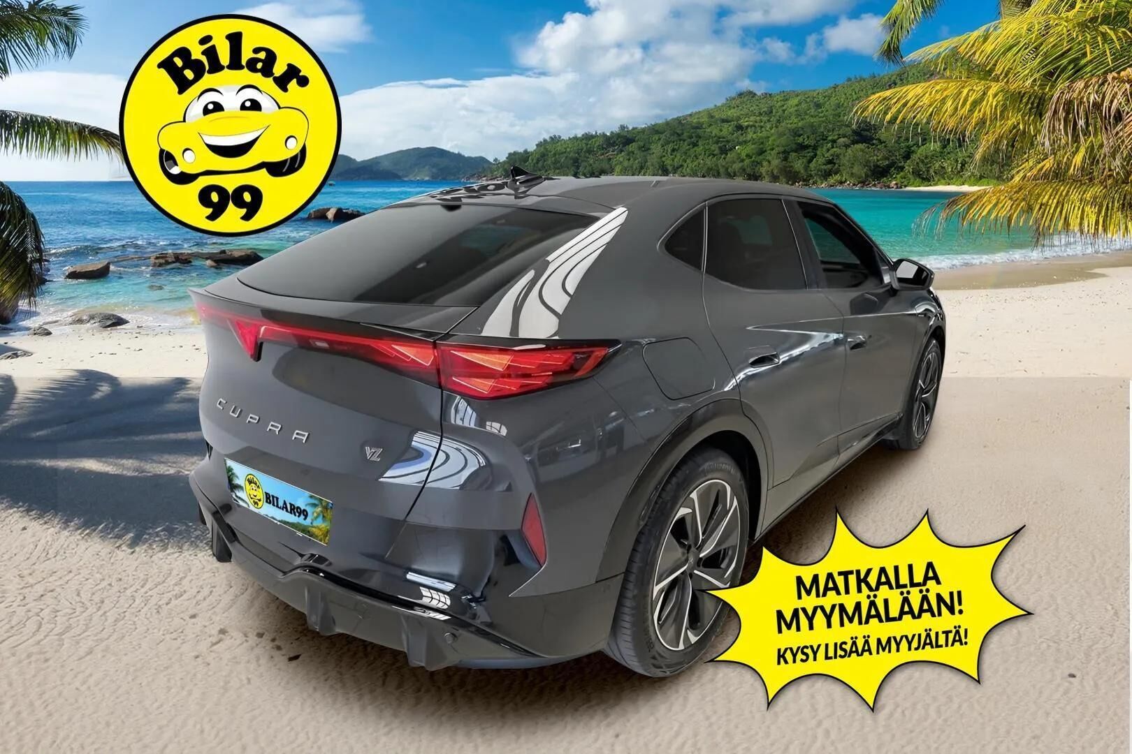 CUPRA TAVASCAN 2024 VZ 250 kW 77 kWh 4DRIVE - | 2x Renkaat | ACC |  Koukku | Matrix | Jatkotakuu 1v. | 90tkm  |DCC | Peruutuskamera | ILP| TULOSSA |