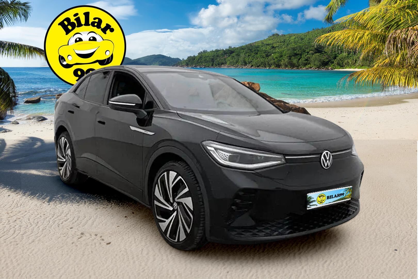 VOLKSWAGEN ID.5 2022 GTX Dual Motor AWD 77kWh ** Vetokoukku / Lämpöpumppu / P-Kamera / TULOSSA ** - 3,99 % KORKOTARJOUS TÄHÄN AUTOON - 31.5. ASTI! - 2x vanteet / Adapt.vakkari / Navi / iQ LED