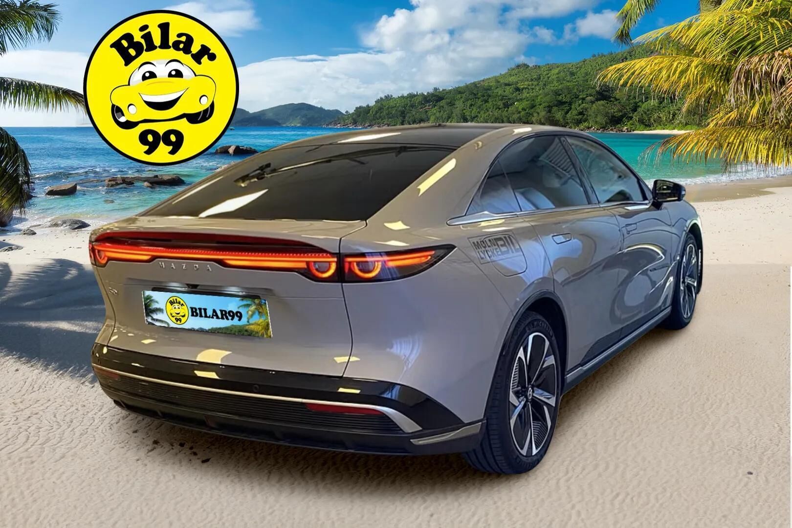 Mazda 6e 2025 80 kWh Takumi Plus Long Range - ILP / ACC / 360 / Panorama / HUD / Sony / Ilmastoidut etuistuimet sähkösäädöllä / Nappanahka-mokkakangasverhoilu | TULOSSA |