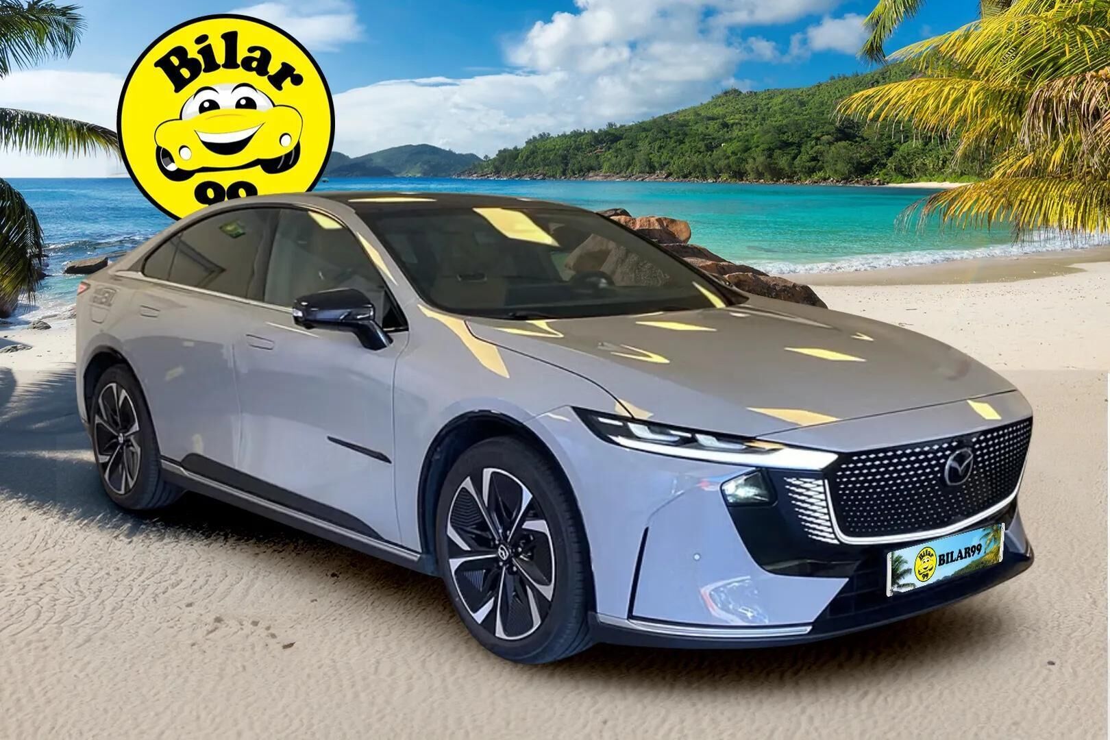 Mazda 6e 2025 80 kWh Takumi Plus Long Range - ILP / ACC / 360 / Panorama / HUD / Sony / Ilmastoidut etuistuimet sähkösäädöllä / Nappanahka-mokkakangasverhoilu | TULOSSA |