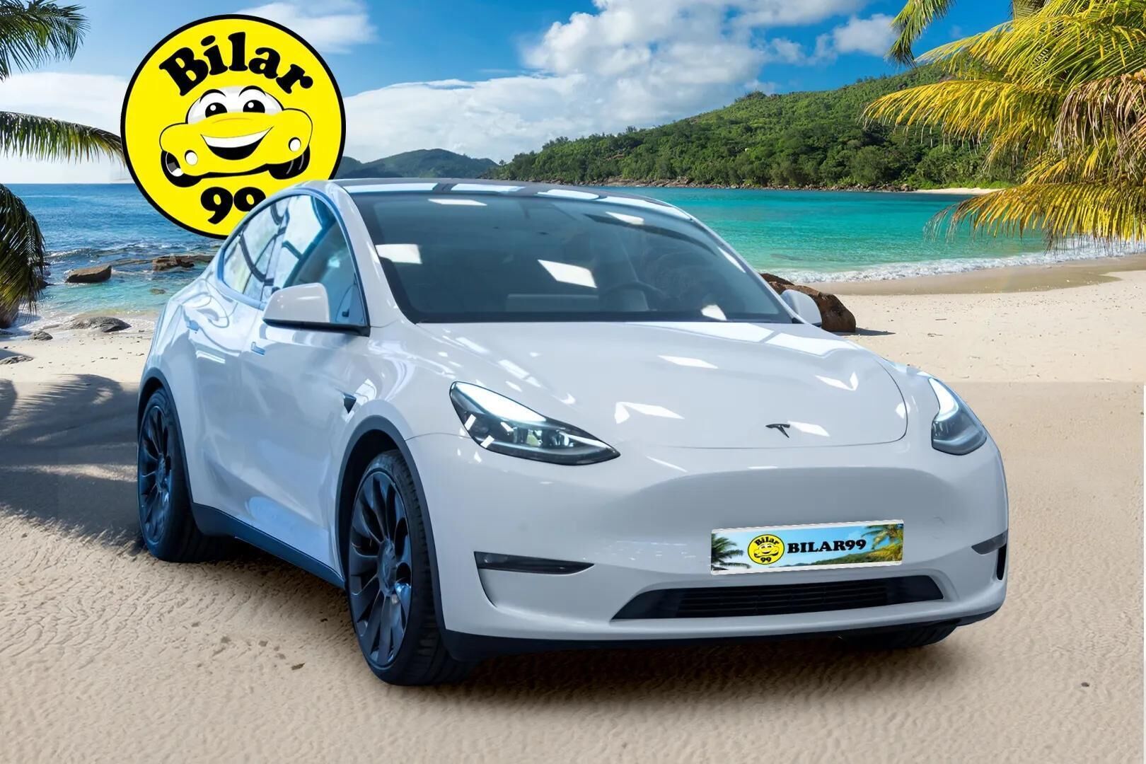 TESLA MODEL Y 2022 Performance AWD - Vetokoukku / 2x vanteet / ILP / Panorama
