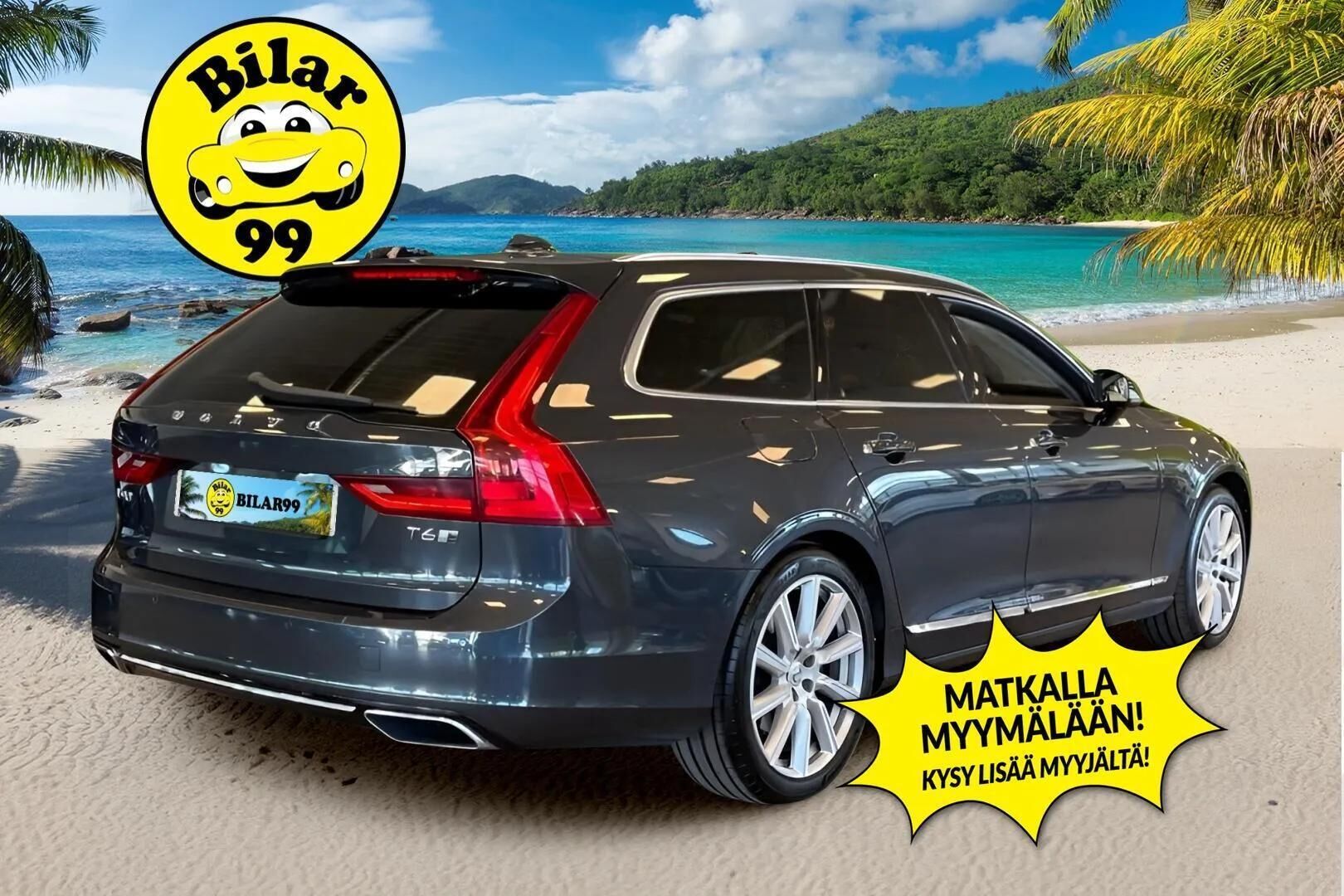 Volvo V90 2017 T6 AWD Inscription aut. - | ACC | Webasto | Kamera | Muistipenkki | Koukku | Tulossa! |