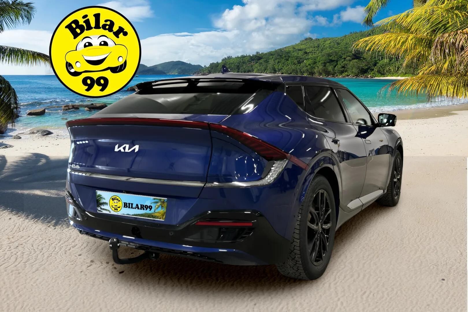 KIA EV6 2023 GT-Line AWD 77 kWh 325 hv / Lämpöpumppu / Adapt.Vakkari / Vetokoukku / Meridian / Peruutuskamera 360 / HUD / Tuuletetut etuistuimet / TULOSSA //