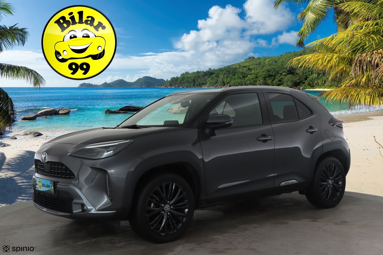 TOYOTA YARIS CROSS 2022 1,5 Hybrid AWD-i Adventure *ACC / P.kamera / Koukku / Lohkolämmitin / LED / Navi / KeylessGo / Puolinahat* - Kahdet renkaat aluvanteilla / Merkkihuollettu
