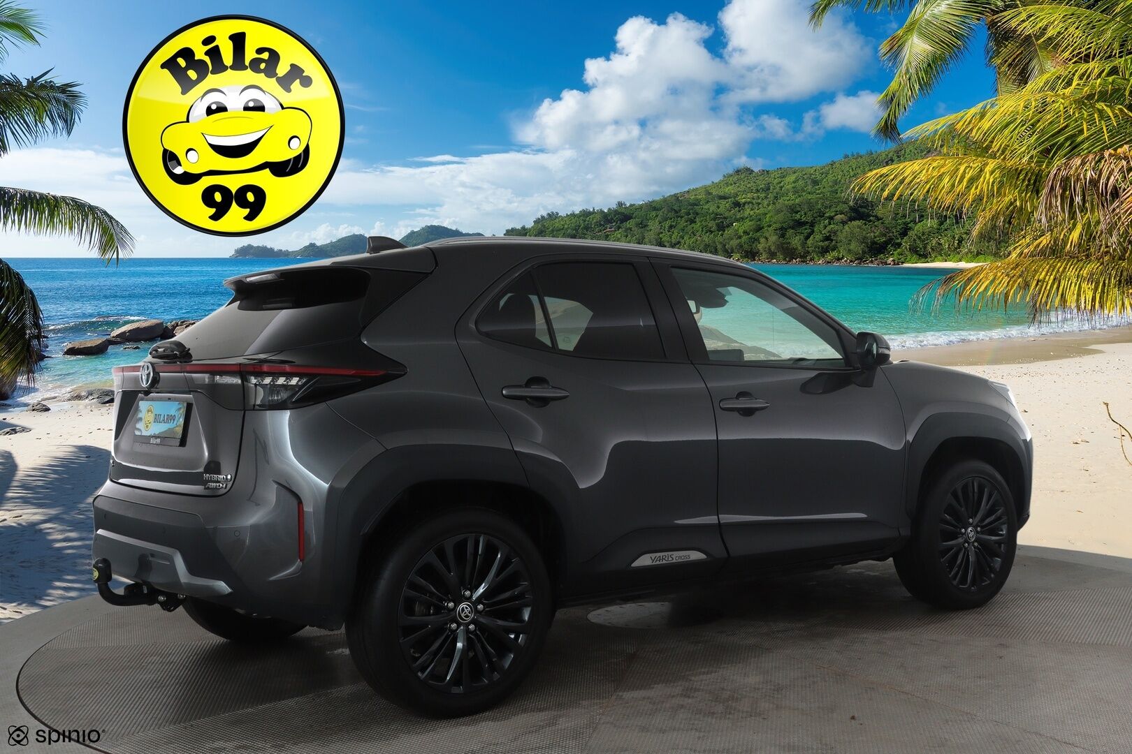 TOYOTA YARIS CROSS 2022 1,5 Hybrid AWD-i Adventure *ACC / P.kamera / Koukku / Lohkolämmitin / LED / Navi / KeylessGo / Puolinahat* - Kahdet renkaat aluvanteilla / Merkkihuollettu