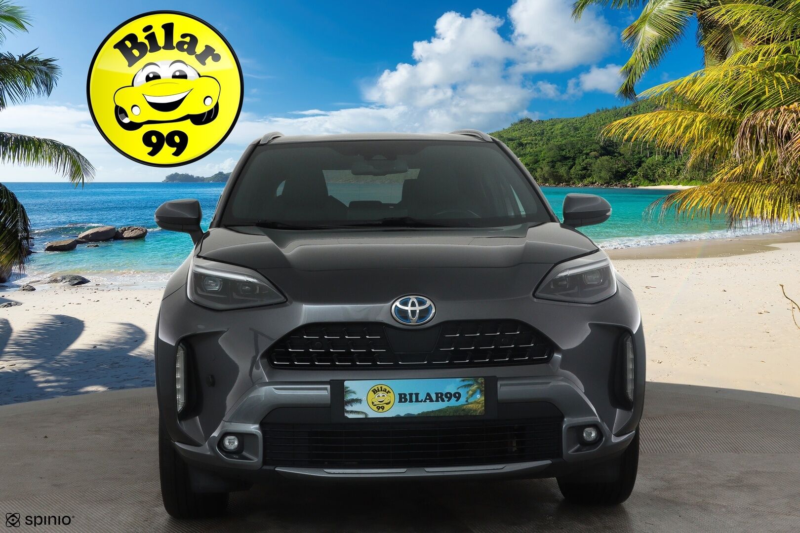 TOYOTA YARIS CROSS 2022 1,5 Hybrid AWD-i Adventure *ACC / P.kamera / Koukku / Lohkolämmitin / LED / Navi / KeylessGo / Puolinahat* - Kahdet renkaat aluvanteilla / Merkkihuollettu