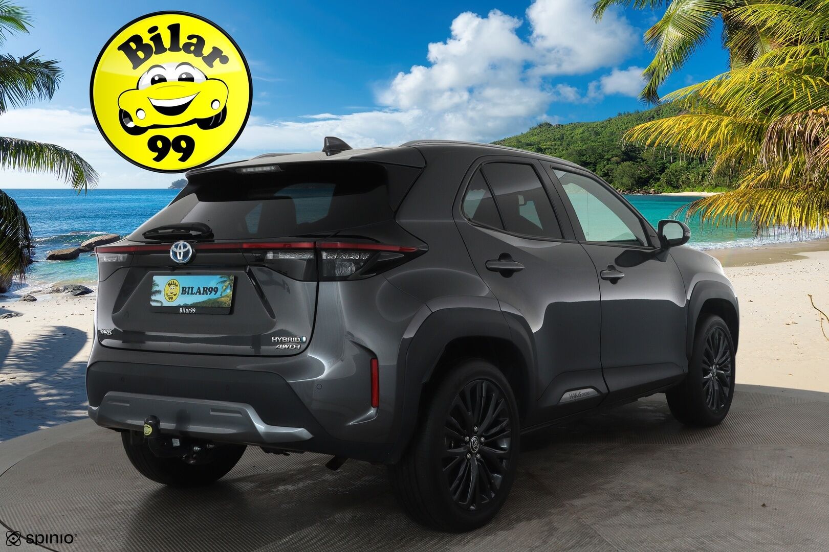 TOYOTA YARIS CROSS 2022 1,5 Hybrid AWD-i Adventure *ACC / P.kamera / Koukku / Lohkolämmitin / LED / Navi / KeylessGo / Puolinahat* - Kahdet renkaat aluvanteilla / Merkkihuollettu
