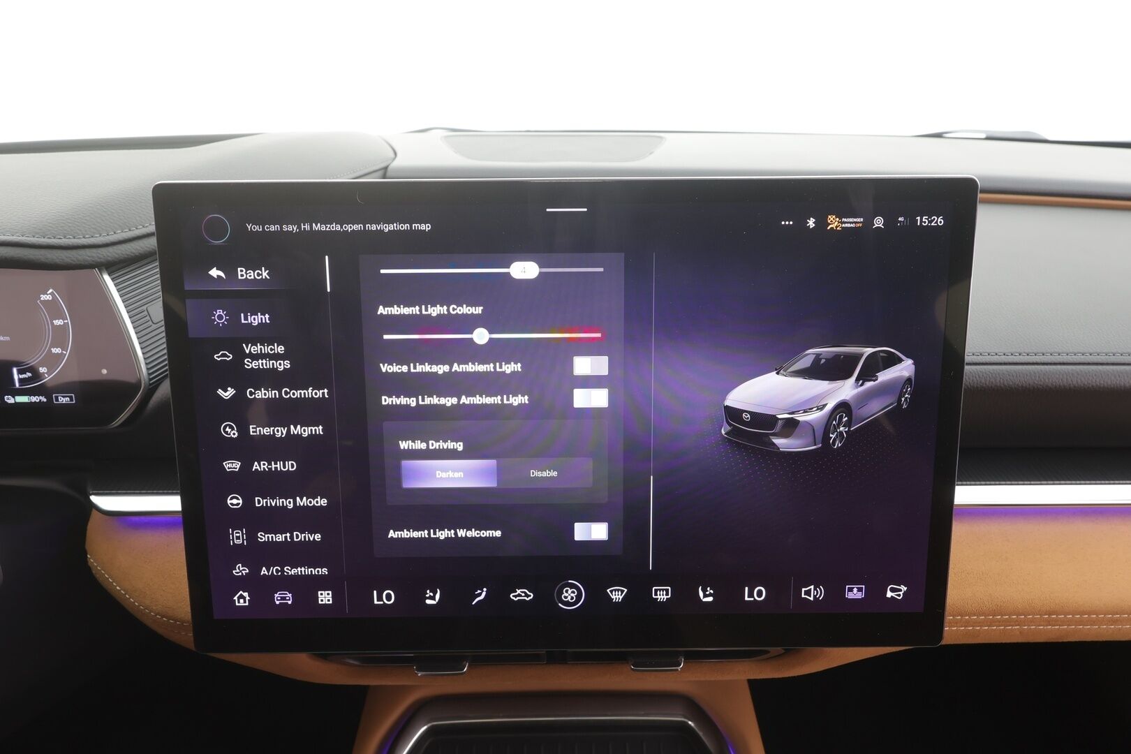 MAZDA 6 2025 e Takumi Plus - | ACC | ILP | Ilm. istuimet sähköllä | HUD | Panorama | Sony | Nahka-mokkakangas -verhoilu | 360° | CTS | BSM | Apple & Android | Ambient light |