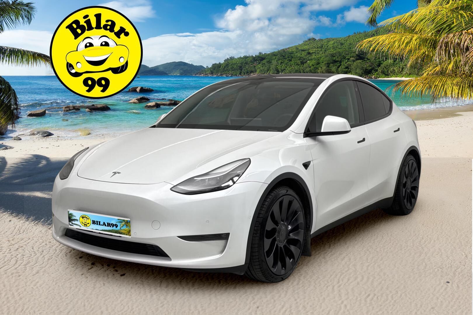 TESLA MODEL Y 2022 Performance ** Vetokoukku / 2x vanteet / Lämpöpumppu / AMD Ryzen ** - 3,99 % KORKOTARJOUS TÄHÄN AUTOON - 31.5. ASTI! - 