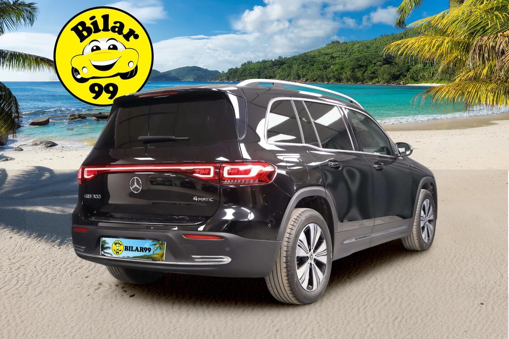 MERCEDES-BENZ EQB 2022 300 4MATIC Business - 3,99 % KORKOTARJOUS TÄHÄN AUTOON - 7-Paikkainen / Distronic + / P-Kamera / 2x vanteet / TULOSSA